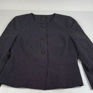 Ann Taylor Factory Charcoal Blazer